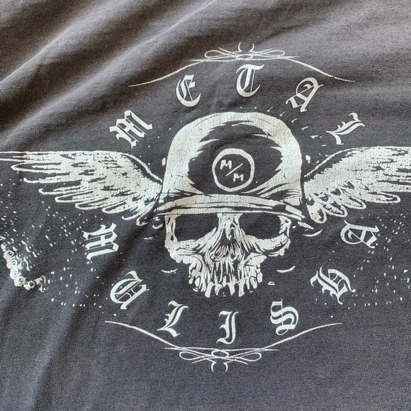 Vintage 90s-00s Metal Mulisha T-shirt size XL - Picture 3 of 8